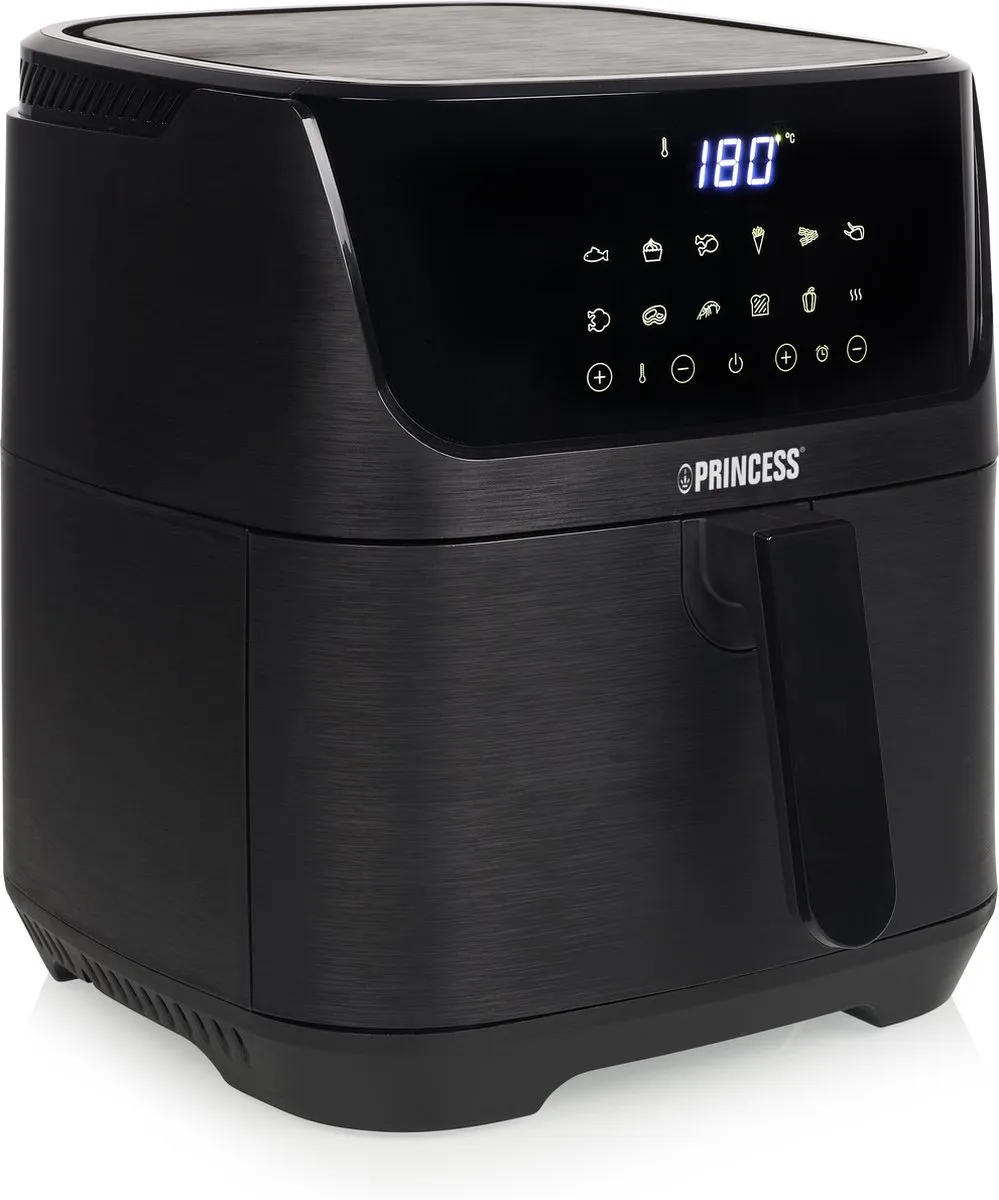 Princess 182061 Airfryer XXL - 1800W - 6 Programma's - Zwart