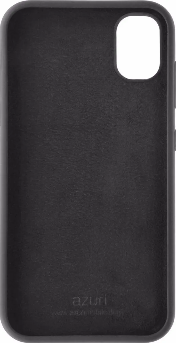Azuri Samsung Galaxy A51 Siliconen Hoesje - Zwart