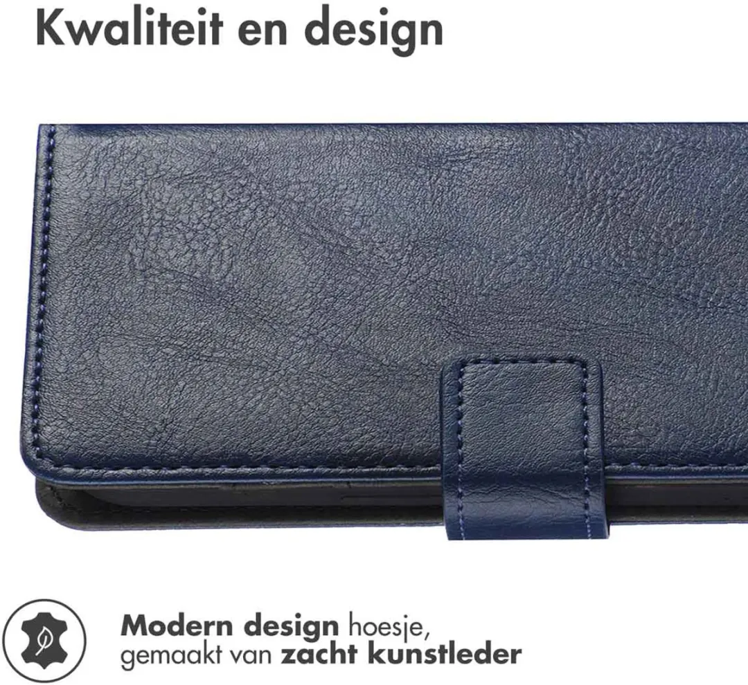 Imoshion Hoesje Samsung Galaxy S22 Ultra 3 Pasjes - Donkerblauw