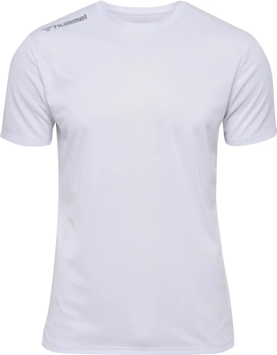 Hummel Hmlrun Jersey T-Shirt - Wit - S - afbeelding 2 van 4