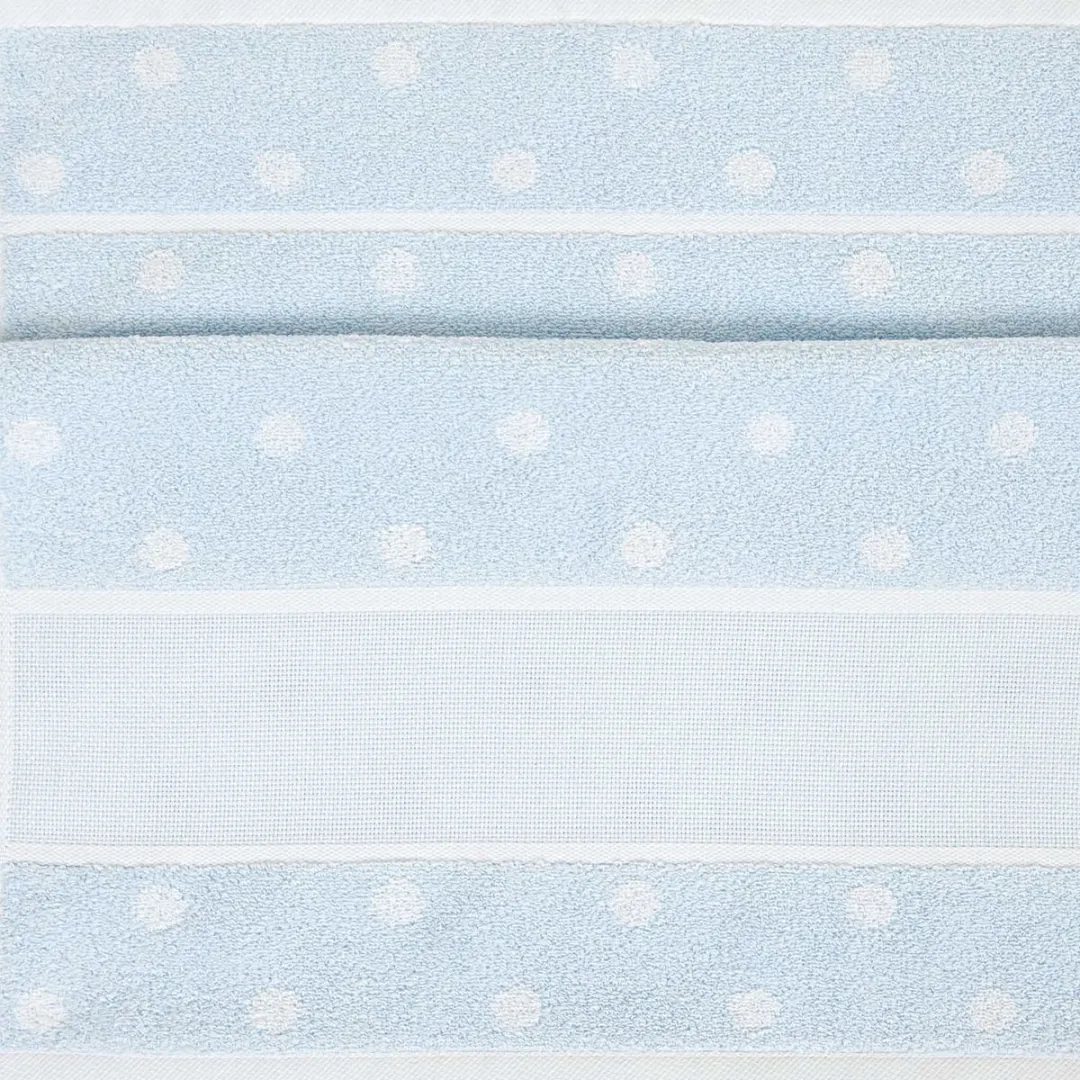 Rico Design Handdoek Blauw met Stippen 740245.18
