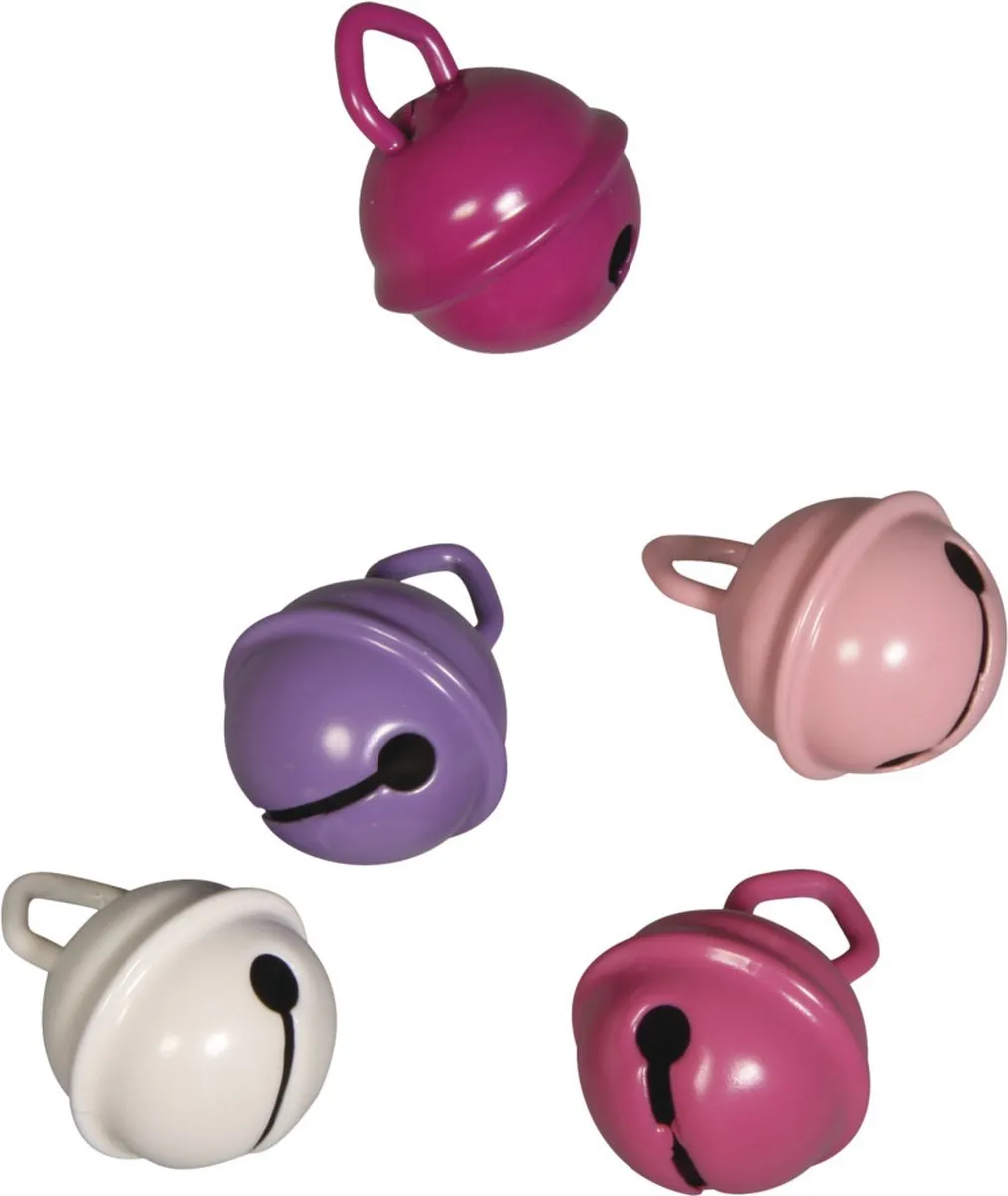 Rayher Metalen Belletjes Roze Mix 15mm