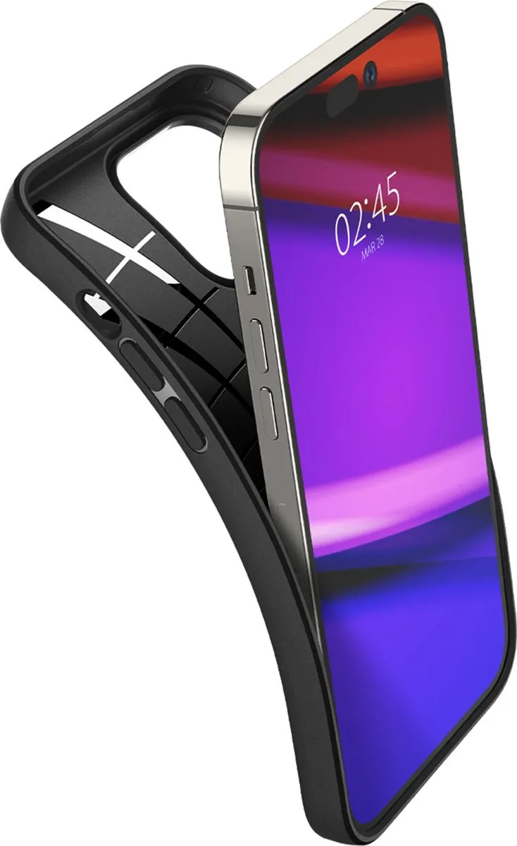 Spigen Core Armor Case ACS04661 iPhone 14 Pro - Zwart