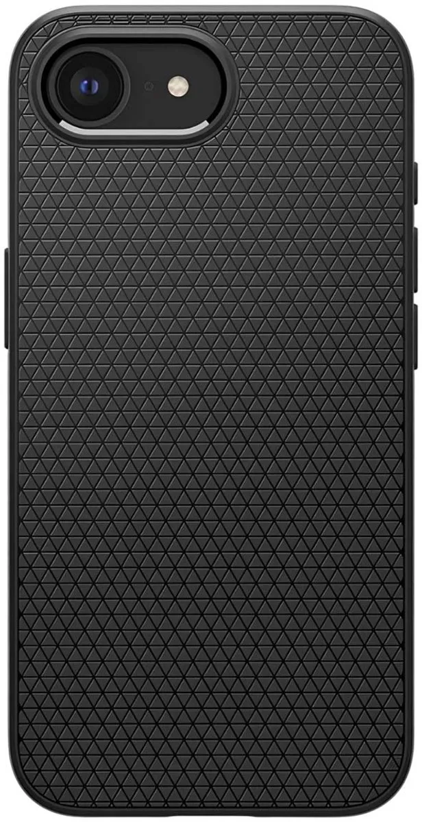 Spigen Liquid Air MagFit Hoesje ACS09151 - iPhone 16e - Zwart
