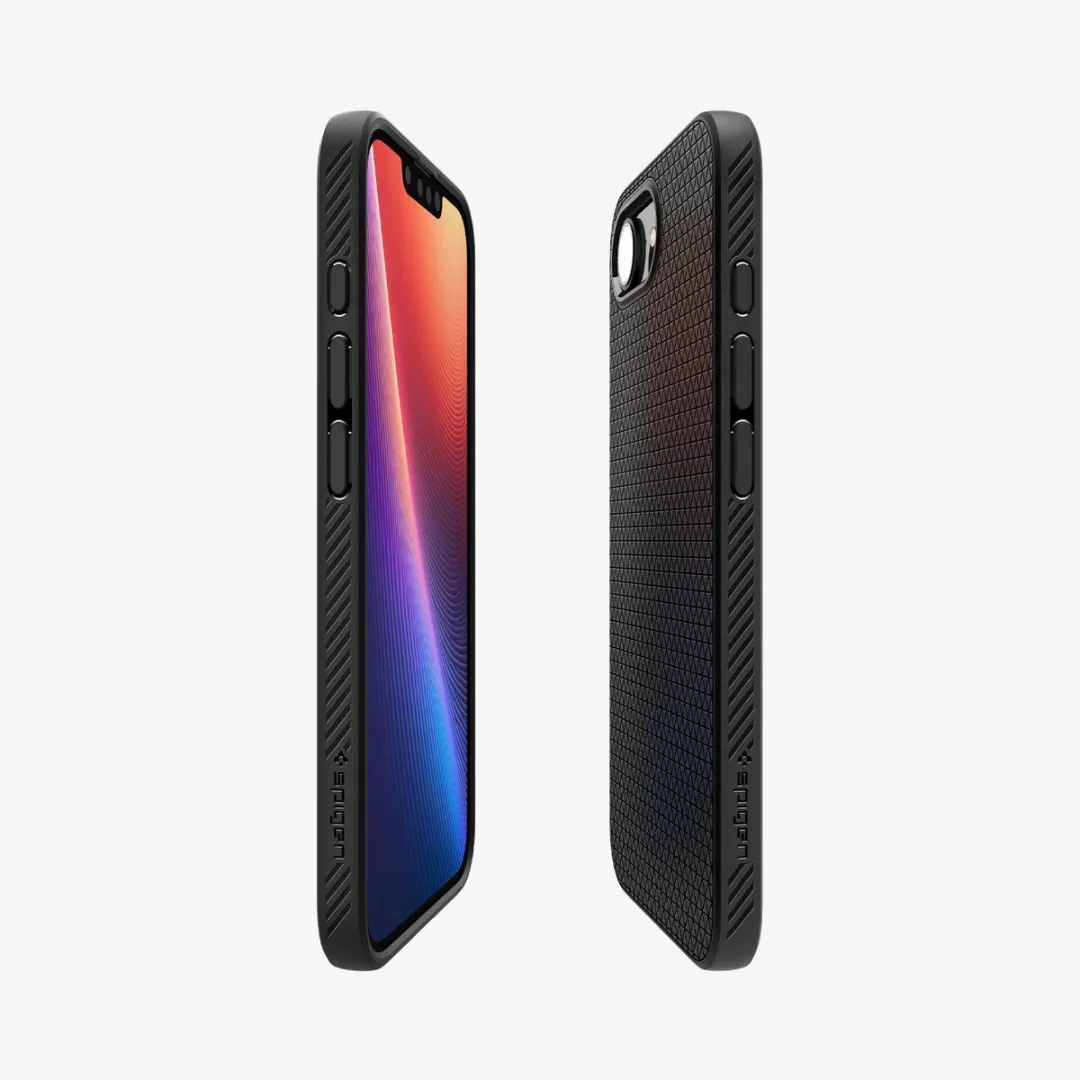 Spigen Liquid Air MagFit Hoesje ACS09151 - iPhone 16e - Zwart - afbeelding 6 van 6