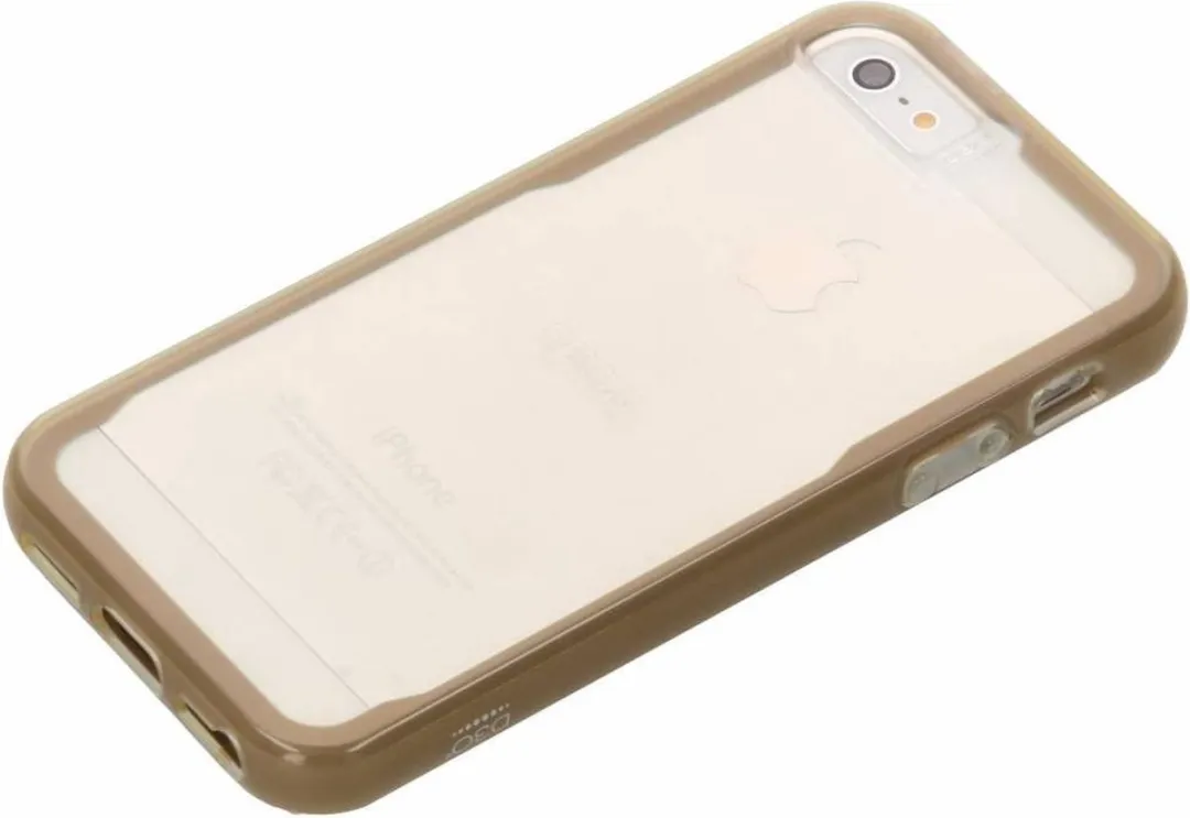 Gear4 3DO JumpSuit Tone iPhone 5/5s/SE - IC5SE70D3 - Goud/Transparant