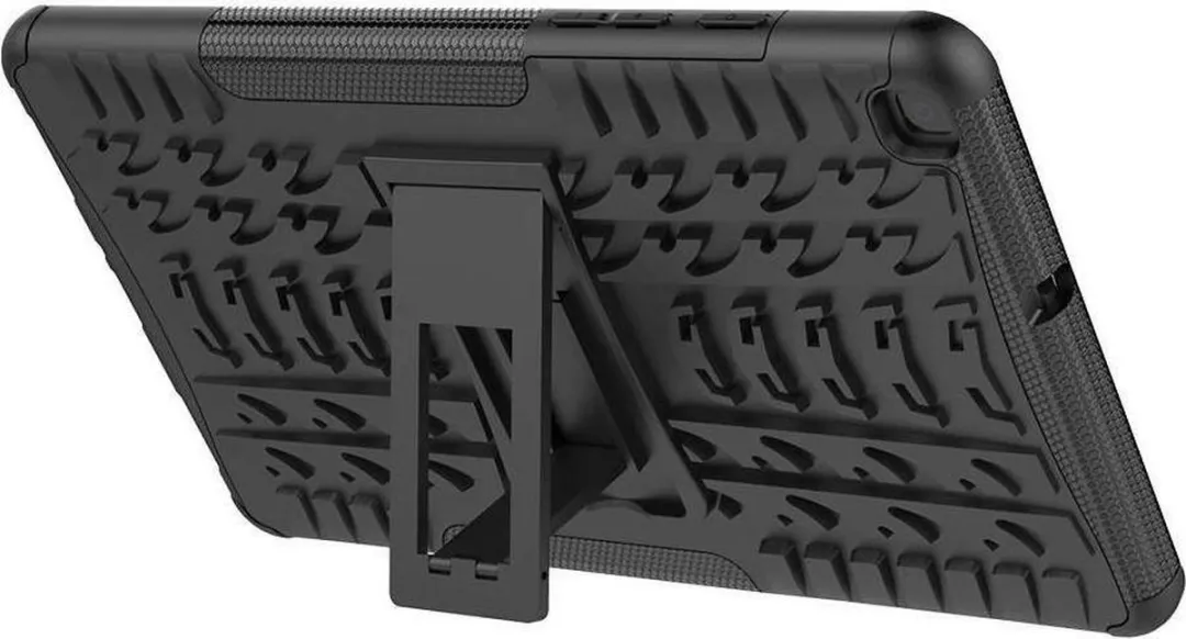 Just in Case Rugged Hybrid Samsung Galaxy Tab A 8.0 2019 Hoes - Zwart