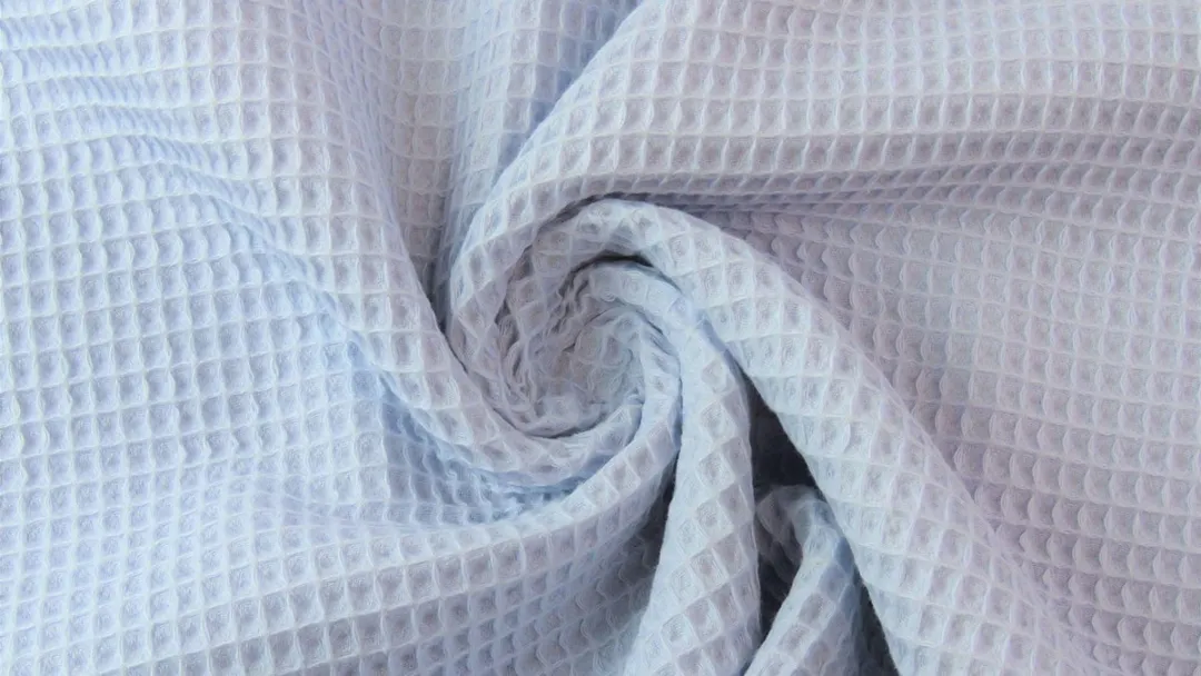 BINK Bedding Katoen Wafel Lichtblauw