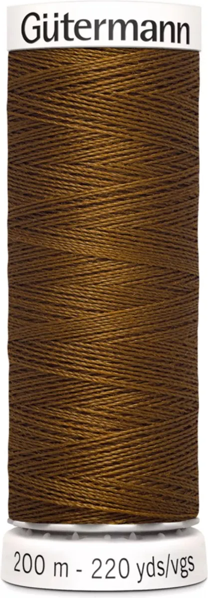 Gutermann Polyester Naaigaren 200m - Bruin