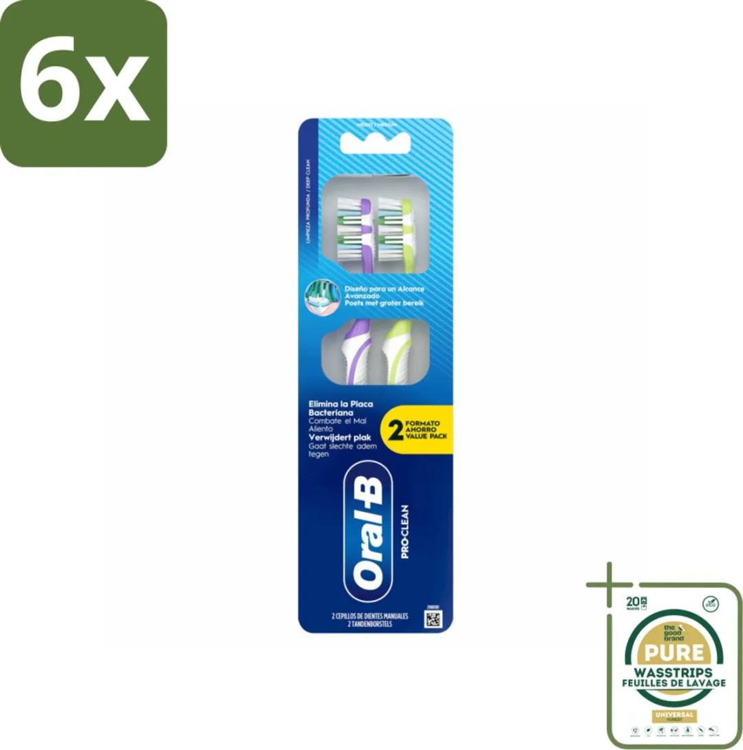 Oral-B Pro-Clean Manuele Tandenborstel