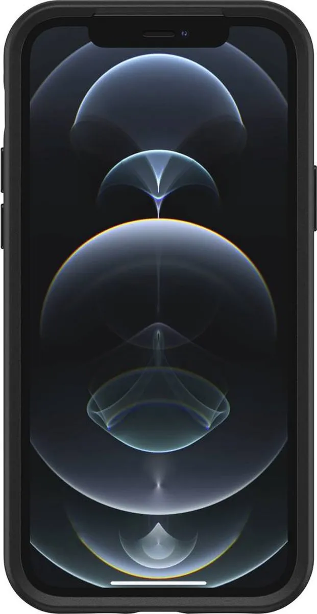 OtterBox Symmetry Hoesje iPhone 12 - Zwart - 77-66197 - afbeelding 3 van 6