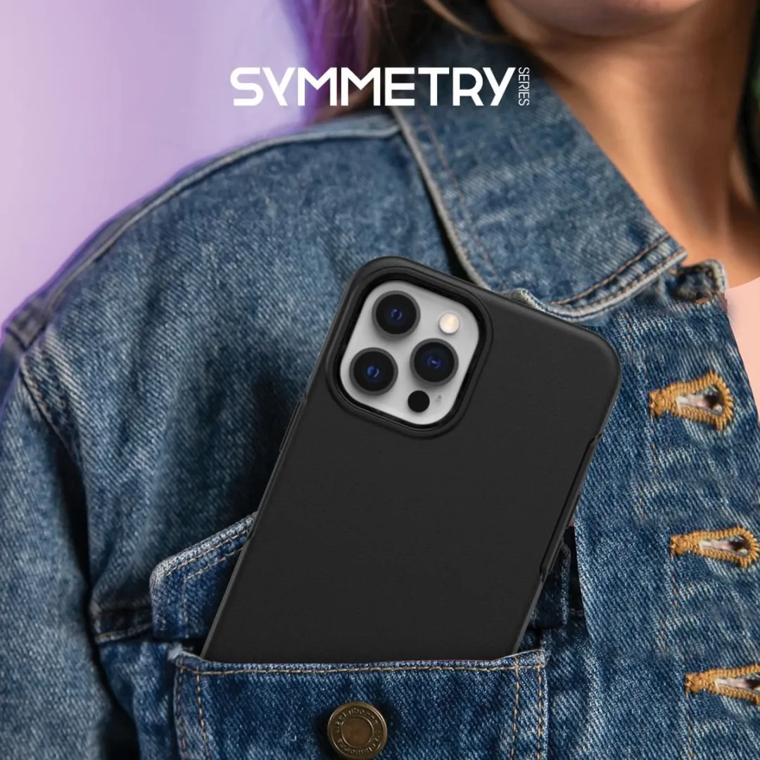 OtterBox Symmetry Hoesje iPhone 12 - Zwart - 77-66197 - afbeelding 4 van 6