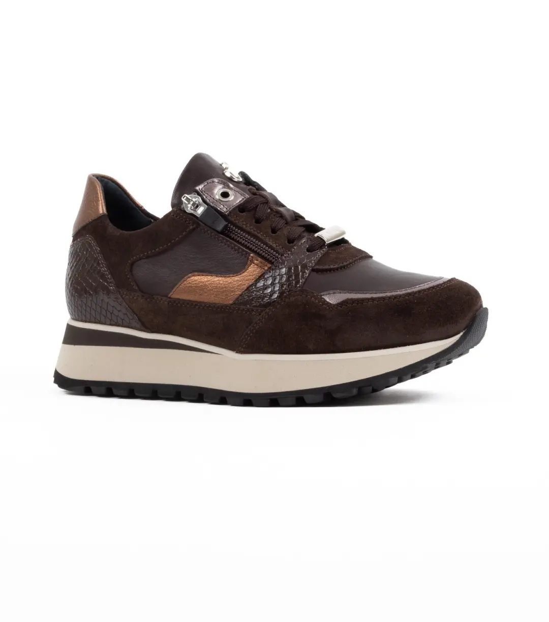 Footnotes HILDA-H Sneakers - Bruinmulti - afbeelding 3 van 6