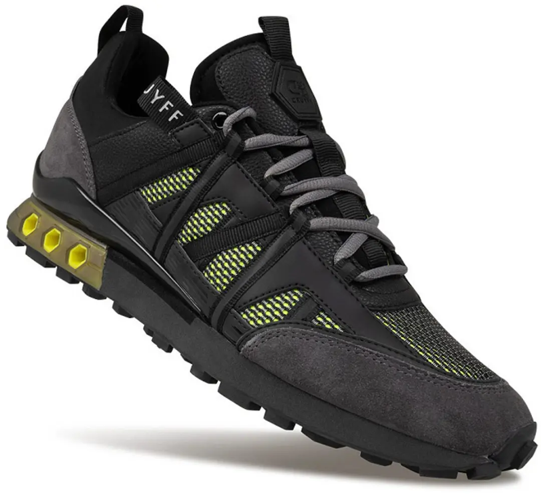 Cruyff Fearia Futura zwart geel sneakers heren (CC253150258)