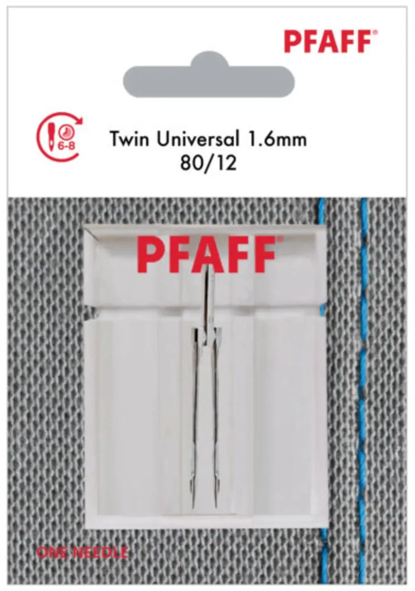 Pfaff Tweelingnaald Universal 80/1.6mm