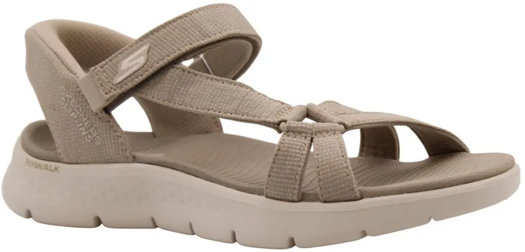 SKECHERS SLIP-INS GO WALK FLEX Sandalen Bruin