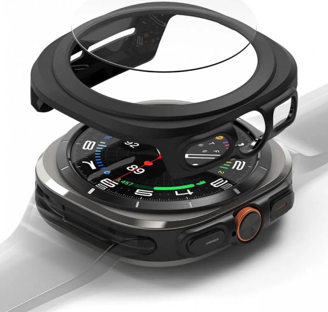 Ringke Slim + Glass Hoesje Screen Protector Samsung Galaxy Watch Ultra 47mm
