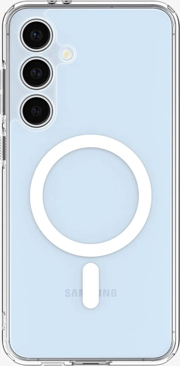 Spigen Ultra Hybrid Backcover ACS08622 - MagSafe - Samsung Galaxy S24 FE - Wit - afbeelding 2 van 6