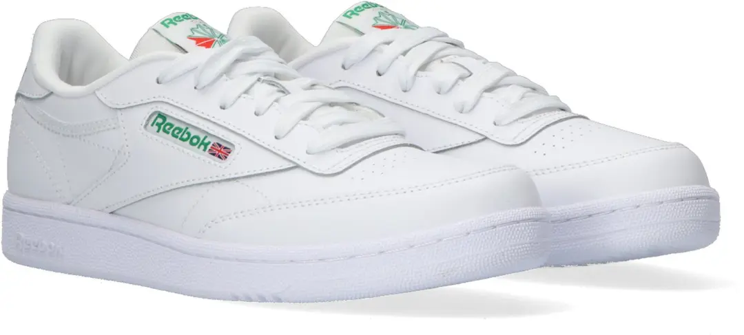 Reebok Club C Lage Sneakers - Jongens - Wit - Maat 35 - afbeelding 5 van 6