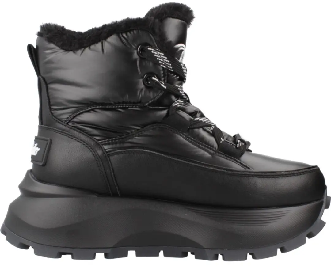 Buffalo Manhatten Lace Up Puf Dameslaarzen