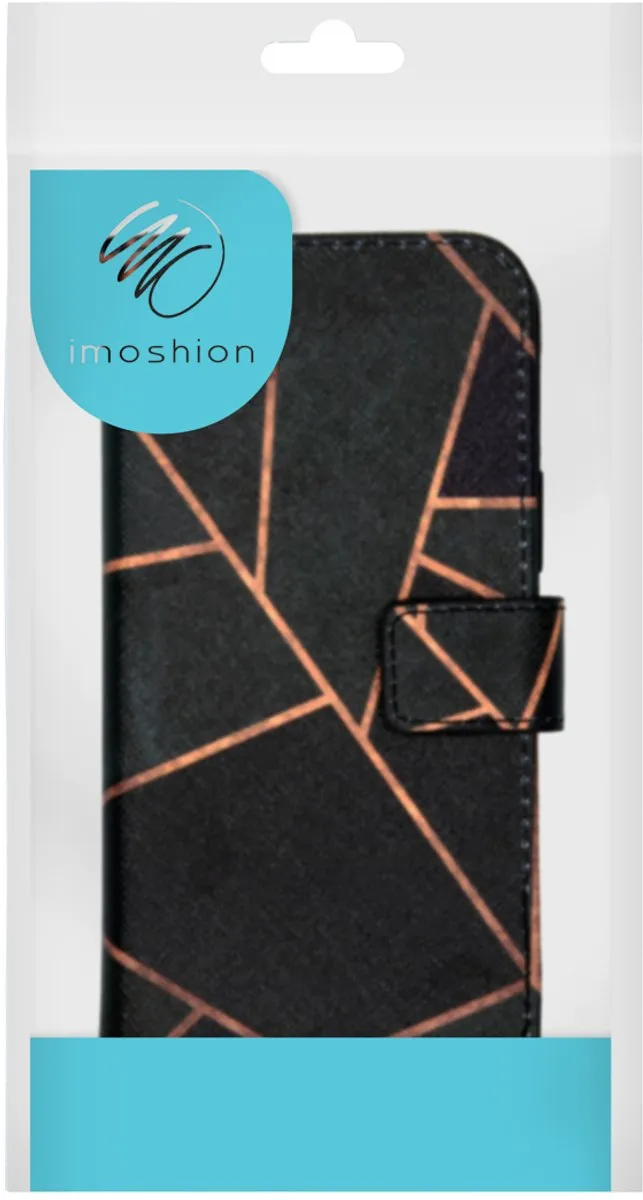 Imoshion Hoesje Samsung Galaxy A32 5G - Black Graphic - 2 Pasjes