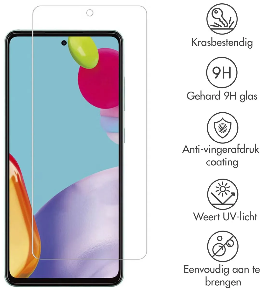 Imoshion Screenprotector Gehard Glas - Samsung Galaxy A52/A52s/A53