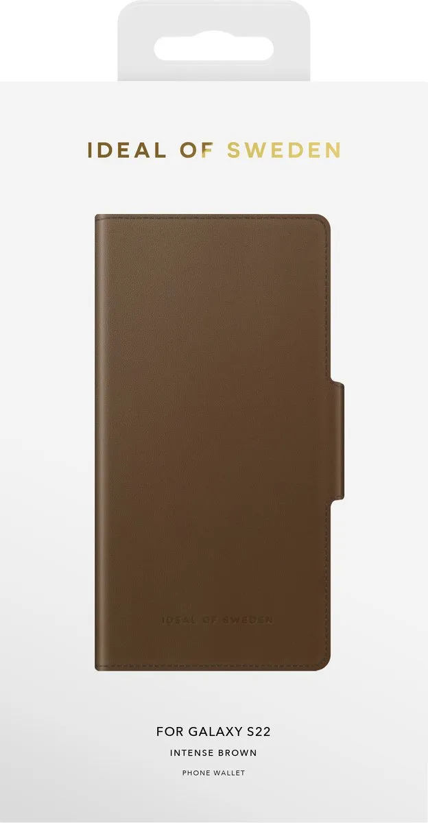 iDeal of Sweden Atelier Wallet Samsung Galaxy S22 - Intense Brown - afbeelding 4 van 6