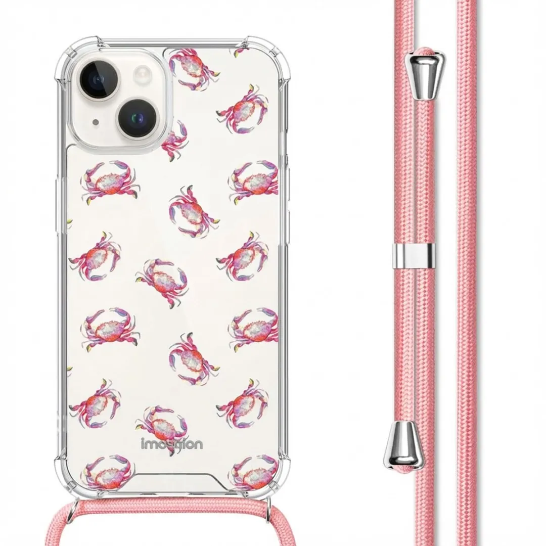 Imoshion iPhone 15 Hoesje Crab Watercolor