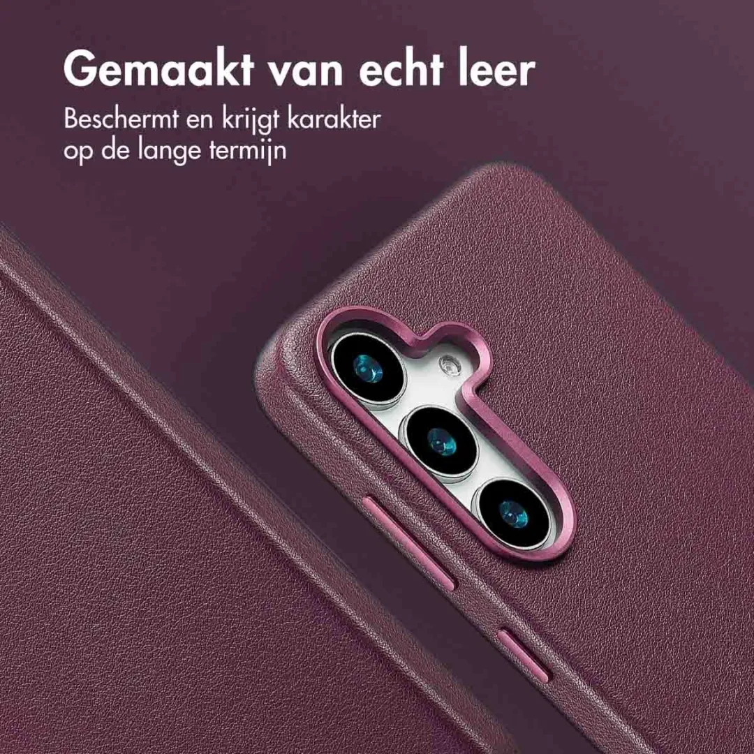 Accezz Hoesje Samsung Galaxy S25 Plus Heath Purple - MagSafe