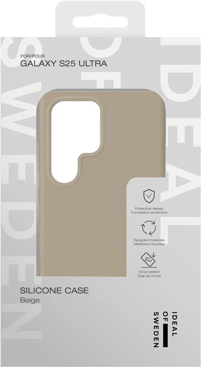 iDeal of Sweden Silicone Hoesje S25 Ultra - Beige - IDSIC-S25U-128