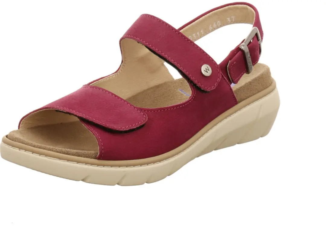 Wolky Corfu dames sandalen rood maat 39