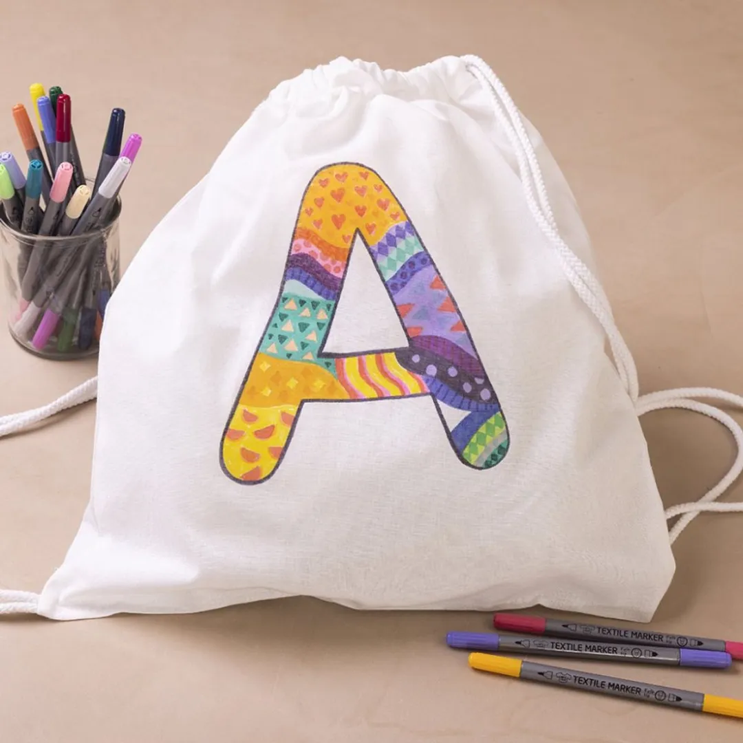 Creativ Company Textielstiften - 20 Stuks Lichte Kleuren
