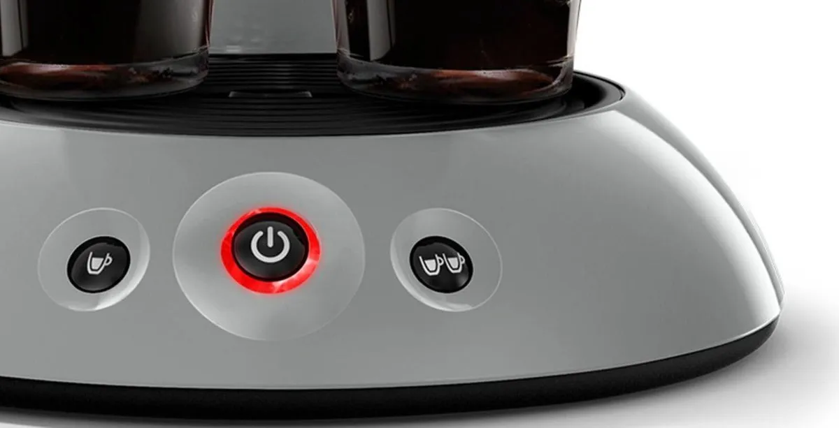 Philips Senseo Original HD6553/70 Koffiepadmachine - 2 Kopjes - Zilvergrijs