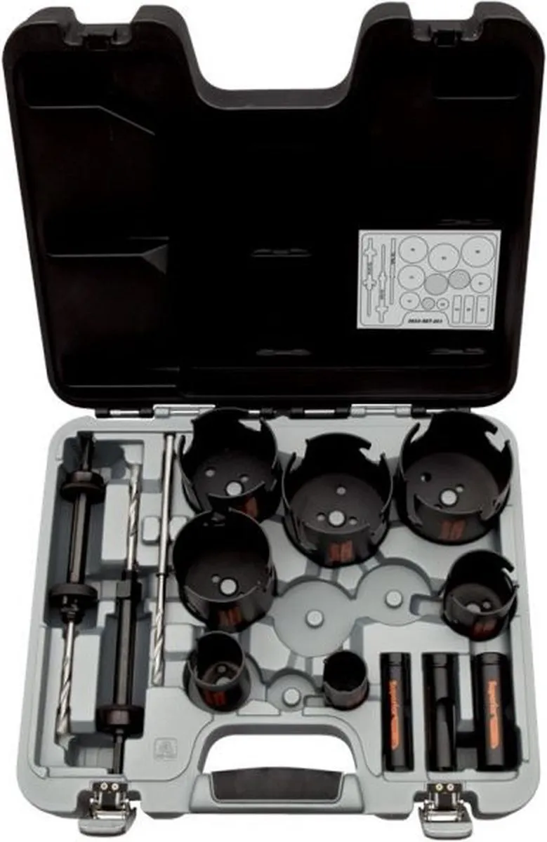 Bahco Multiconstructie Superior Gatzagenset 3833-SET-301