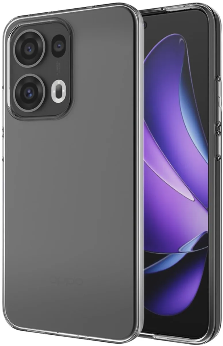 Just in Case TPU Hoesje Oppo Reno13 Pro - Transparant - afbeelding 6 van 6