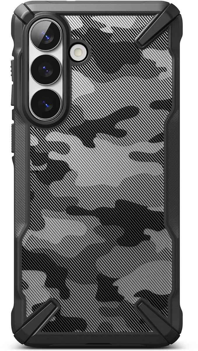 Ringke Fusion X Hoesje Samsung Galaxy S26 - Camo Zwart