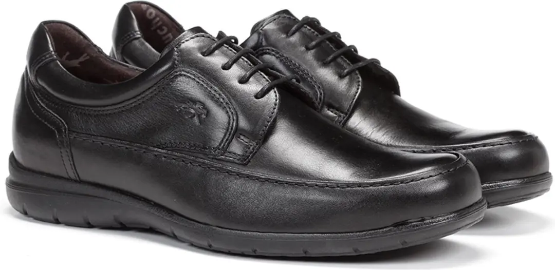FLUCHOS F8498 Veterschoen zwart maat 45
