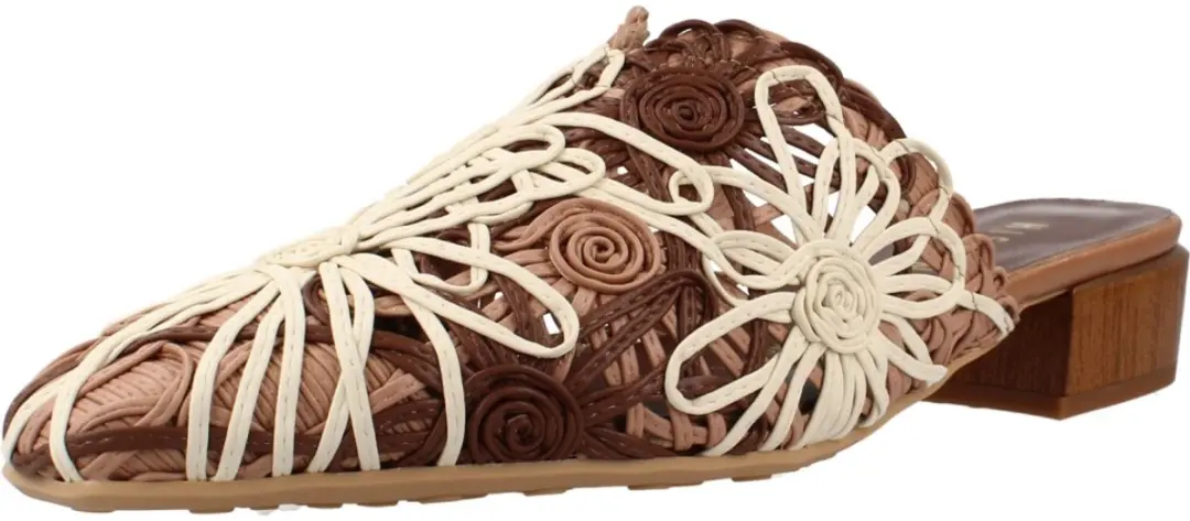 Hispanitas Azucena-naturales Slippers - Bruin - Maat 39 - afbeelding 3 van 6