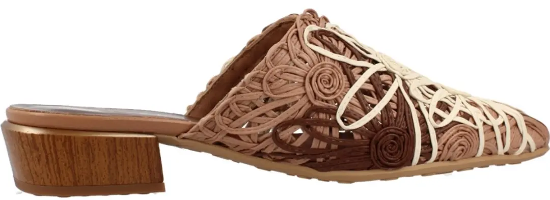 Hispanitas Azucena-naturales Slippers - Bruin - Maat 39 - afbeelding 4 van 6