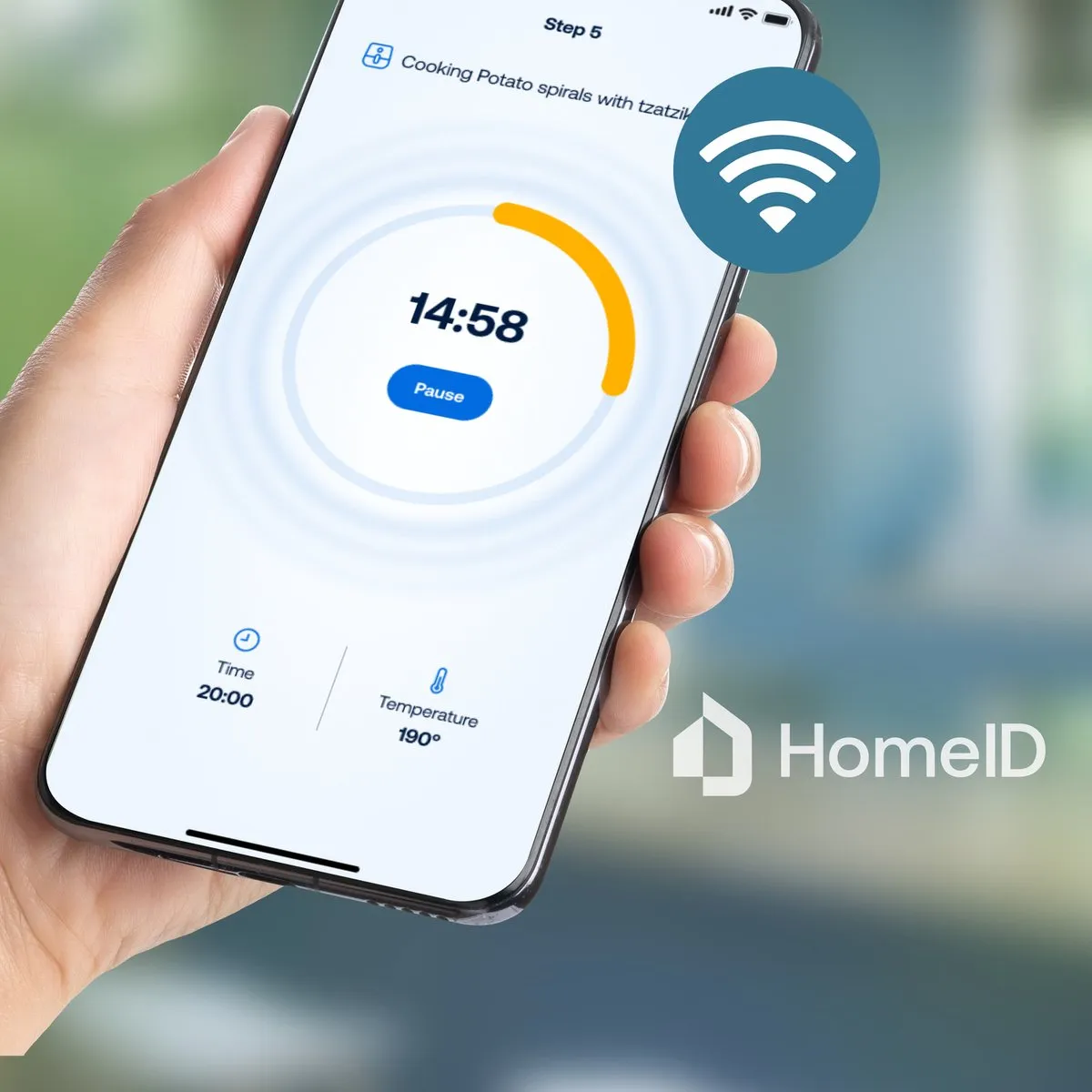 Philips 7000 series HD9876/25 friteuse Enkel 8,3 l Vrijstaand 2200 W Heteluchtfriteuse Wit