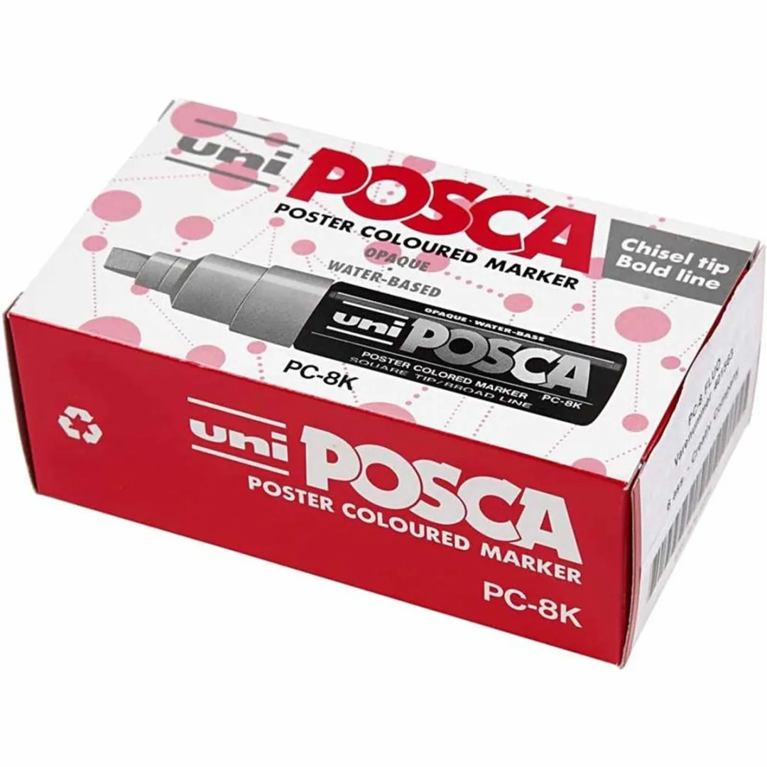 Posca PC-8K Marker 8mm - 6 Stuks