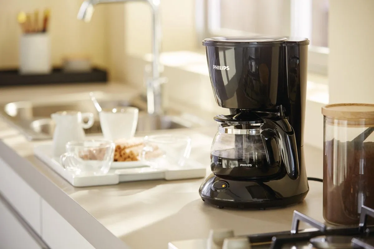 Philips Daily HD7432/20 Koffiezetapparaat - 7 Kopjes - 0,6L - Zwart