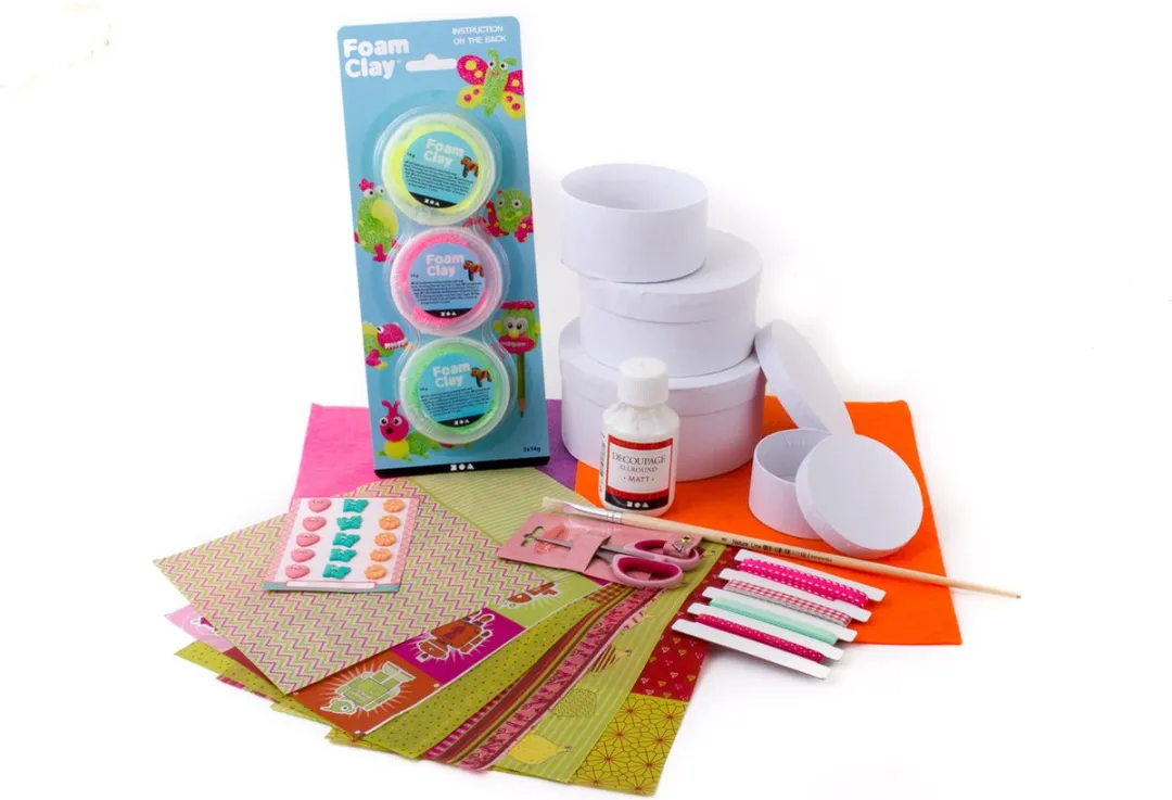 Foam Clay Creatief Knutselpakket Decopatch