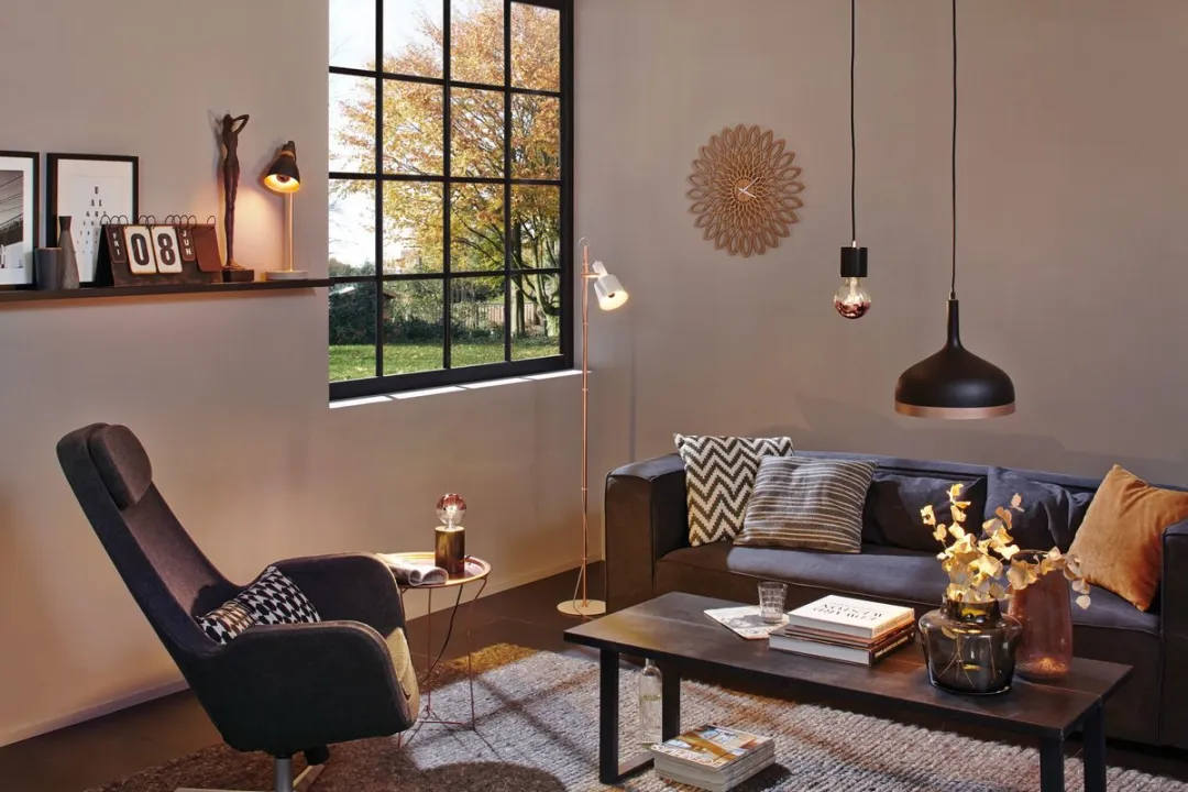 Paulmann Neordic Nordin LED Tafellamp E27 - Zwart Marmer