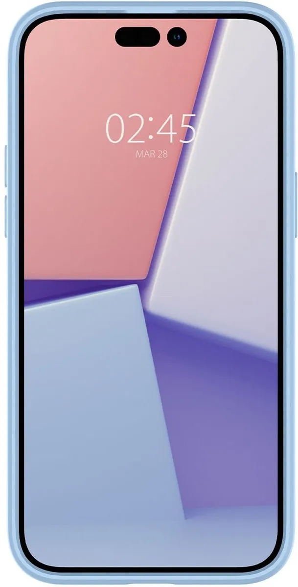Spigen Crystal Hybrid iPhone 14 Pro Max Hoesje - Blauw