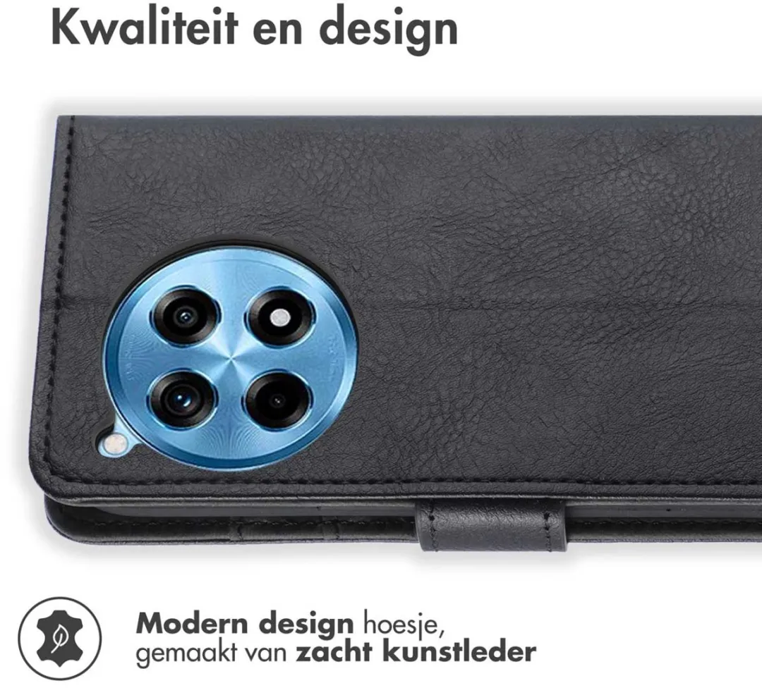 Imoshion Hoesje OnePlus 12R - 3 Pasjes Zwart