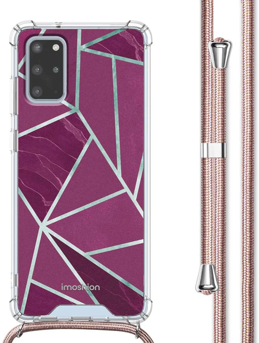 imoshiion Hoesje Samsung Galaxy S20 Plus Bordeaux Graphic