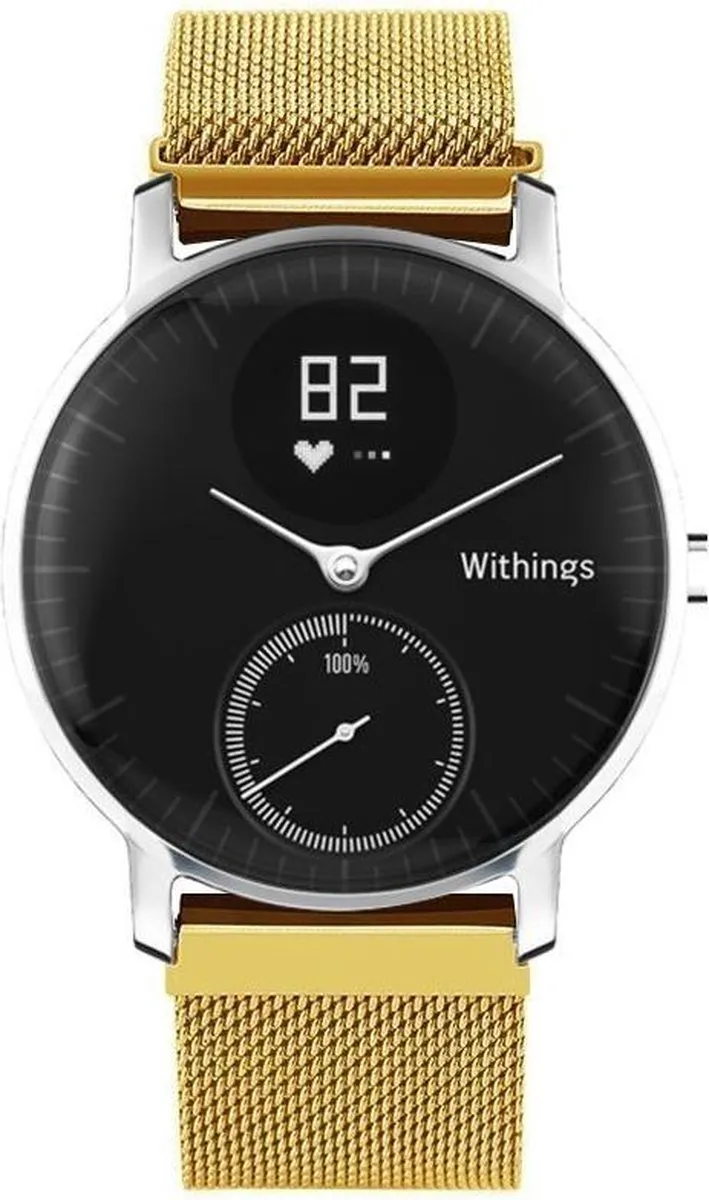 Just in Case Milanees Armband Garmin Vivoactive 4S - M/L - Goud