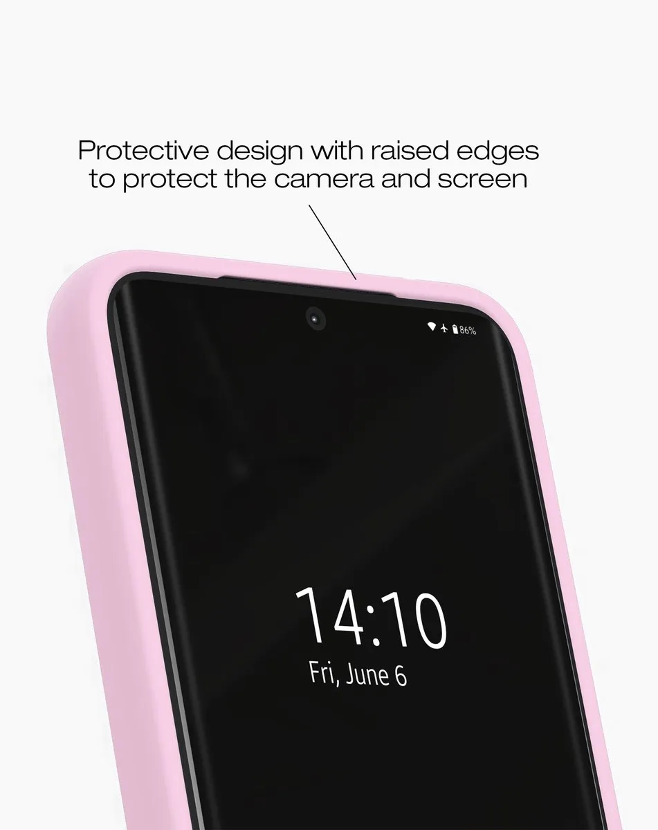 iDeal of Sweden Silicone Case MagSafe S24/S25 Bubblegum Pink