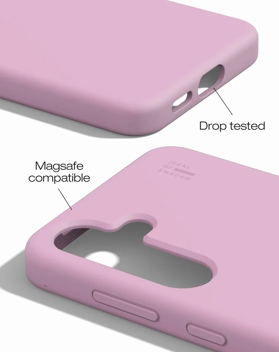 iDeal of Sweden Silicone Case MagSafe S24/S25 Bubblegum Pink